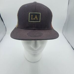 La Baseball Cap, Womens, Camo, Snap Back, New No Tags Mens Hat